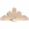 Ekena Millwork Redmond Smooth Timber Gable Bracket, Douglas Fir, 36"W x 21"H x 3 1/2"D x 5 1/2"F, 14/12 Pitch GBW036X21X0406RED00SDF - alternate 4